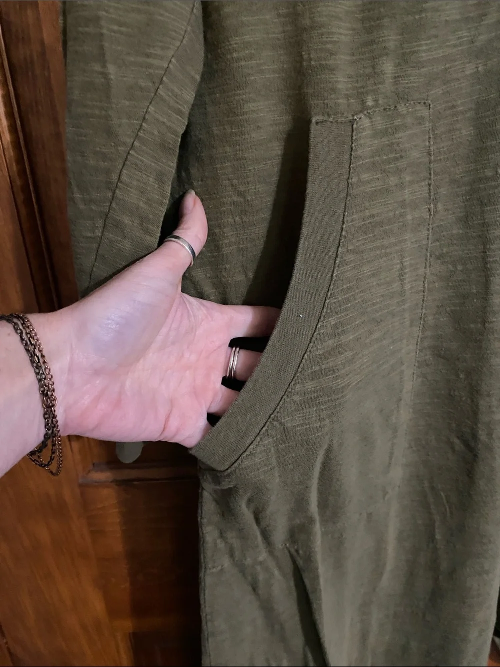 NATURAL LIFE easygoing jumpsuit